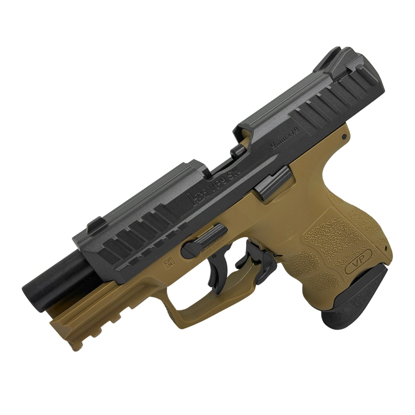 007 - HK VP9 SK Metal Manual Pistol - Gel Blaster