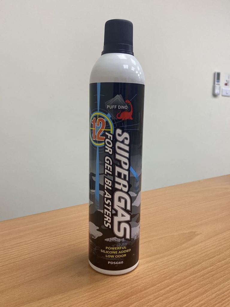 PUFF DINO GREEN GAS – GEL BLASTERS GAS – 12KG LOW ODOR