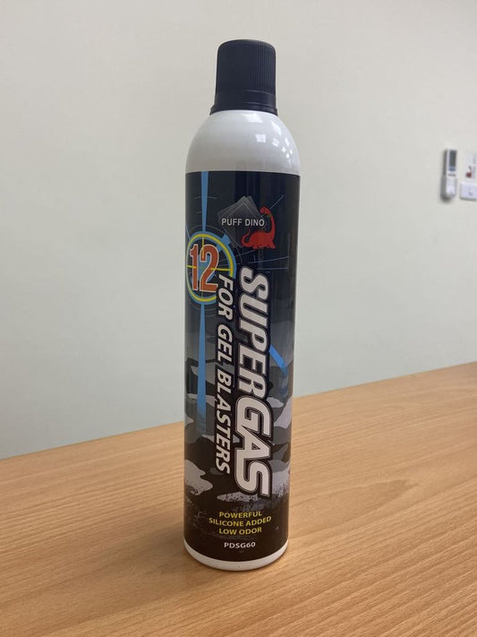 PUFF DINO GREEN GAS – GEL BLASTERS GAS – 12KG LOW ODOR