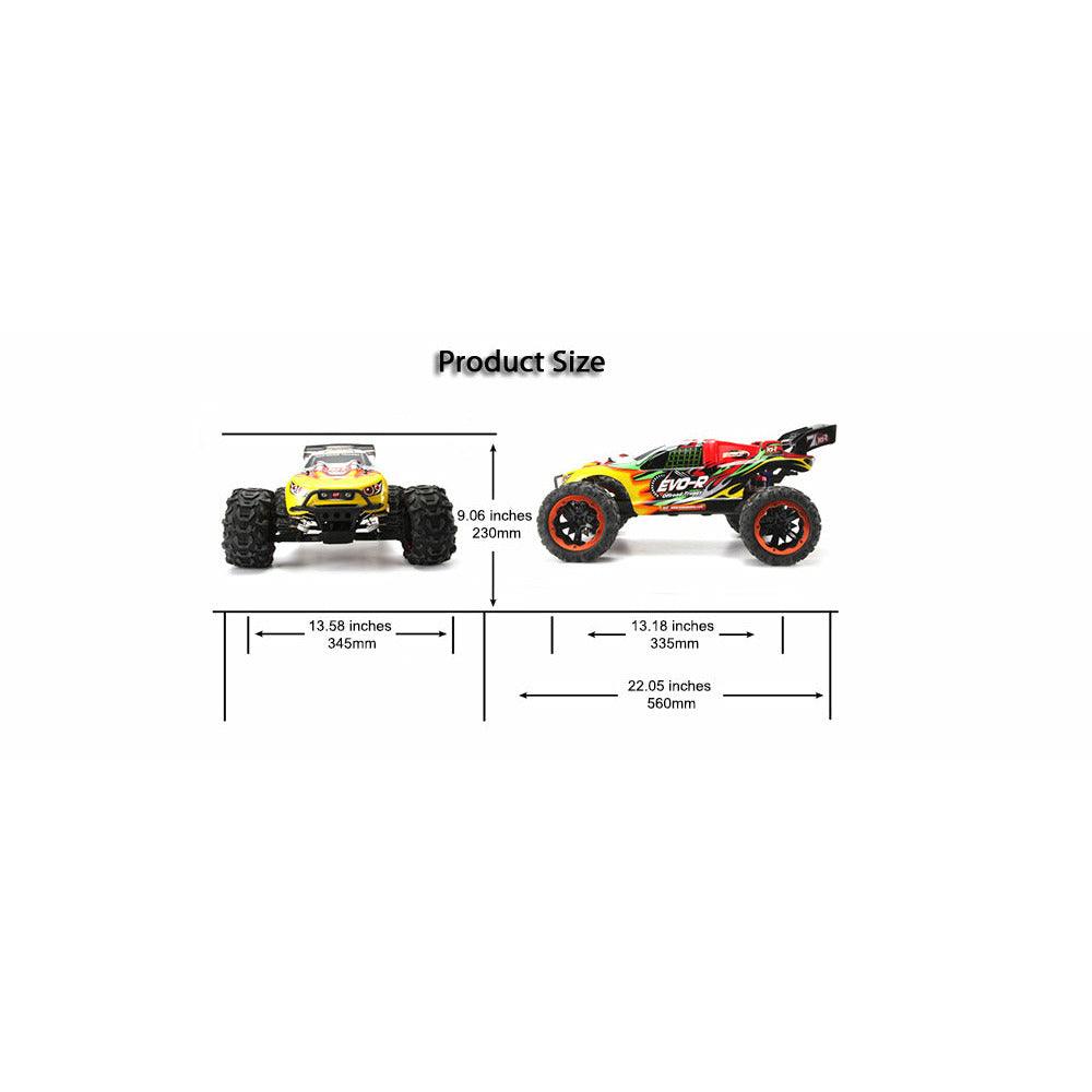 REMO HOBBY EVO-R TRUGGY TRUCK BRUSHLESS 1/8 4WD RTR RC CAR #8065