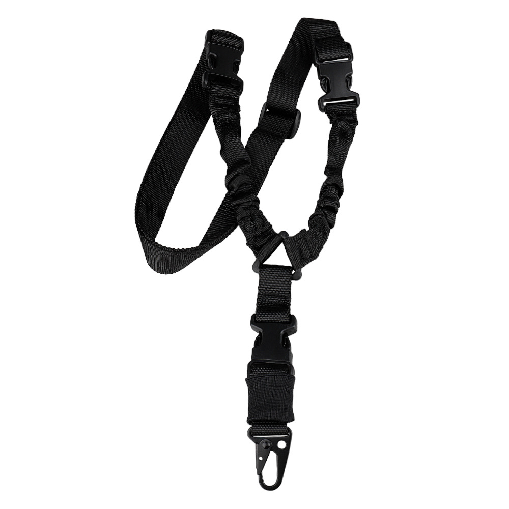 Tactical Soild Single Point Sling – Black