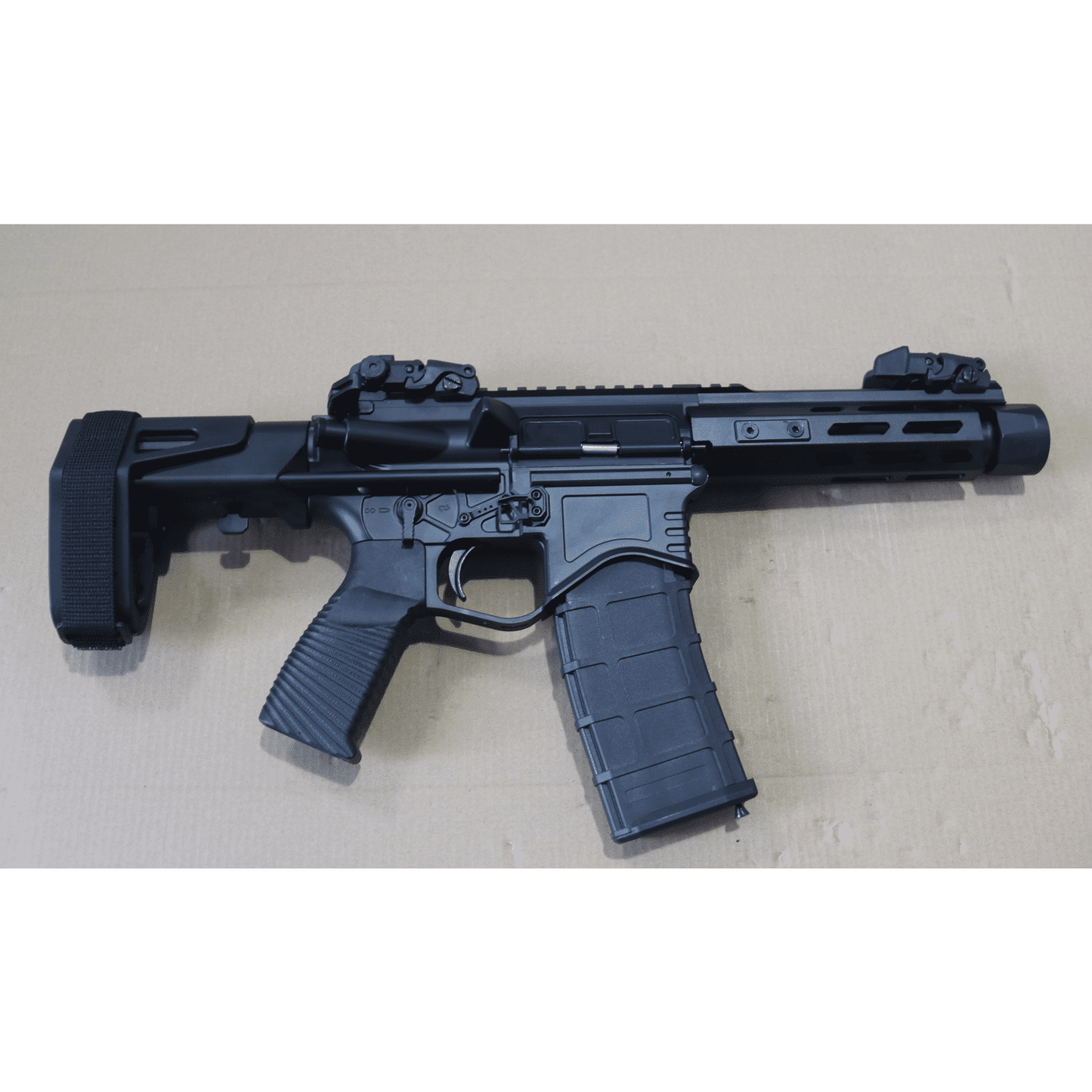GOLDEN EAGLE MC6592M CQB FULL METAL GBBR GEL BLASTER Colour: Black