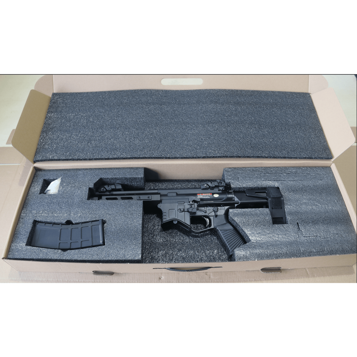 GOLDEN EAGLE MC6592M CQB FULL METAL GBBR GEL BLASTER Colour: Black