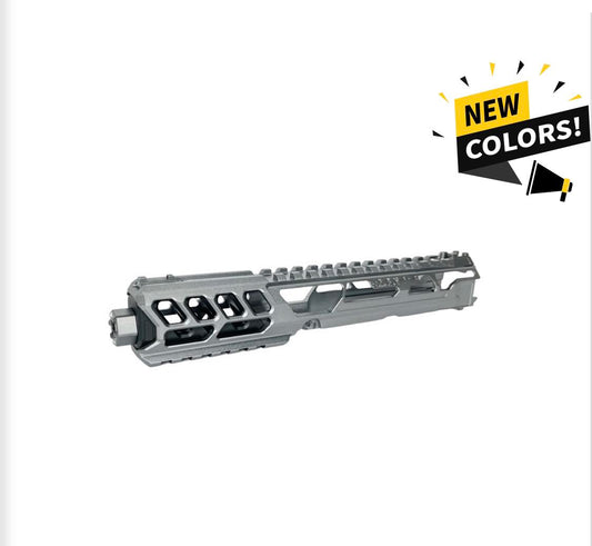 AAP-01/C FUKU-2 CNC UPPER SET – Long CUTOUT Version Grey/ Black CTM- for GEL BLASTER