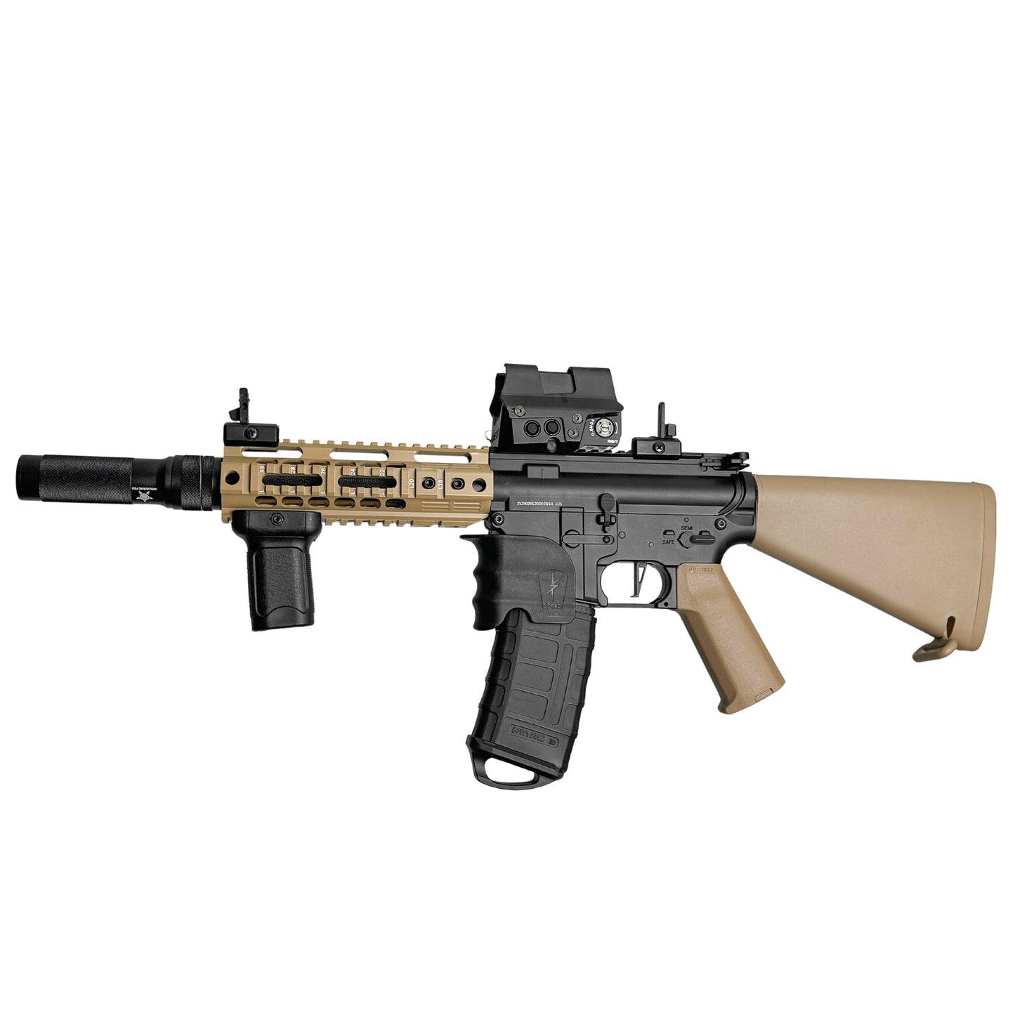 "Aggressor" Comp CGB Custom - Gel Blaster (Metal)