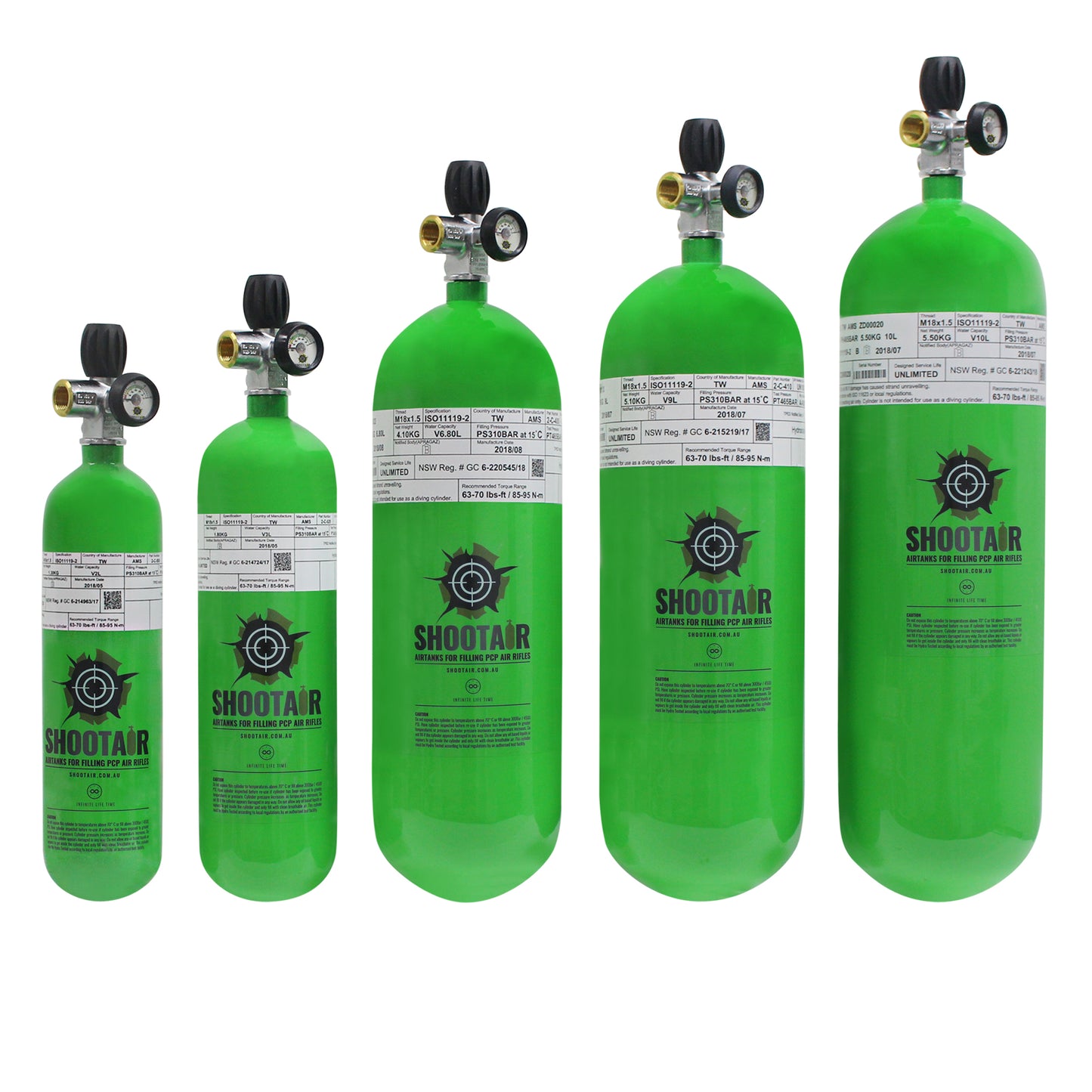 S10 SHOOTAIR AIR CYLINDER