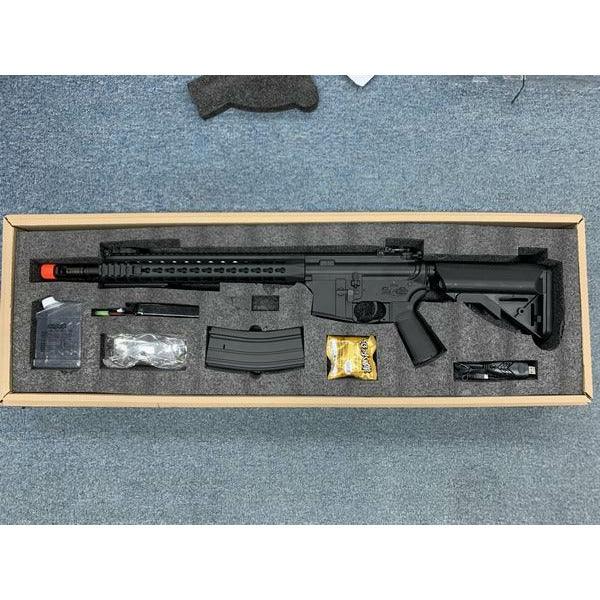 JOHN WICK STYLE CYMA Sport AR-15 Full Metal Gel Blaster AEG w/ Lipo Ready GearboxSame as the item box Package
