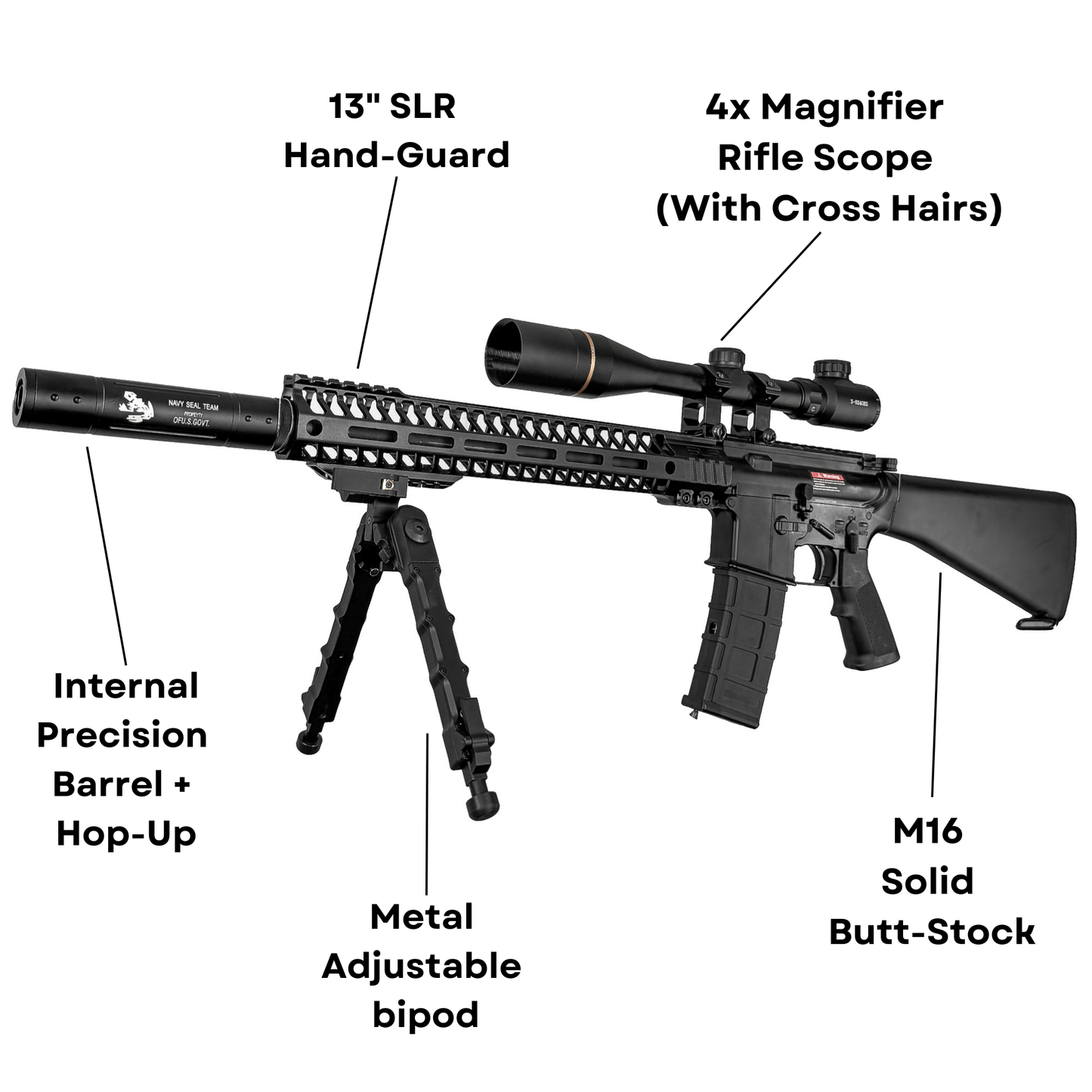 "DMR Falcon" GBBR Golden Eagle Marksman GBBR - Gel Blaster