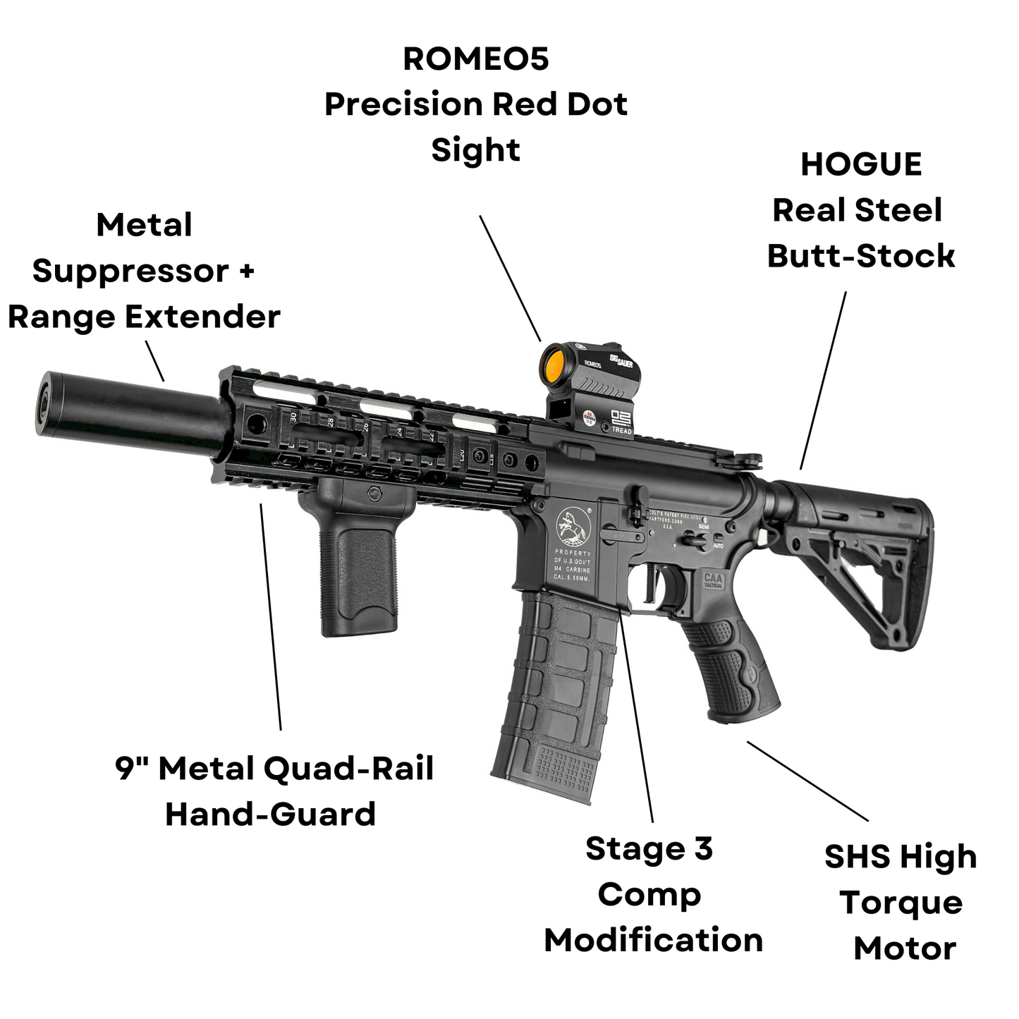 "Elite Force" Comp CGB Custom - Gel Blaster (Metal)