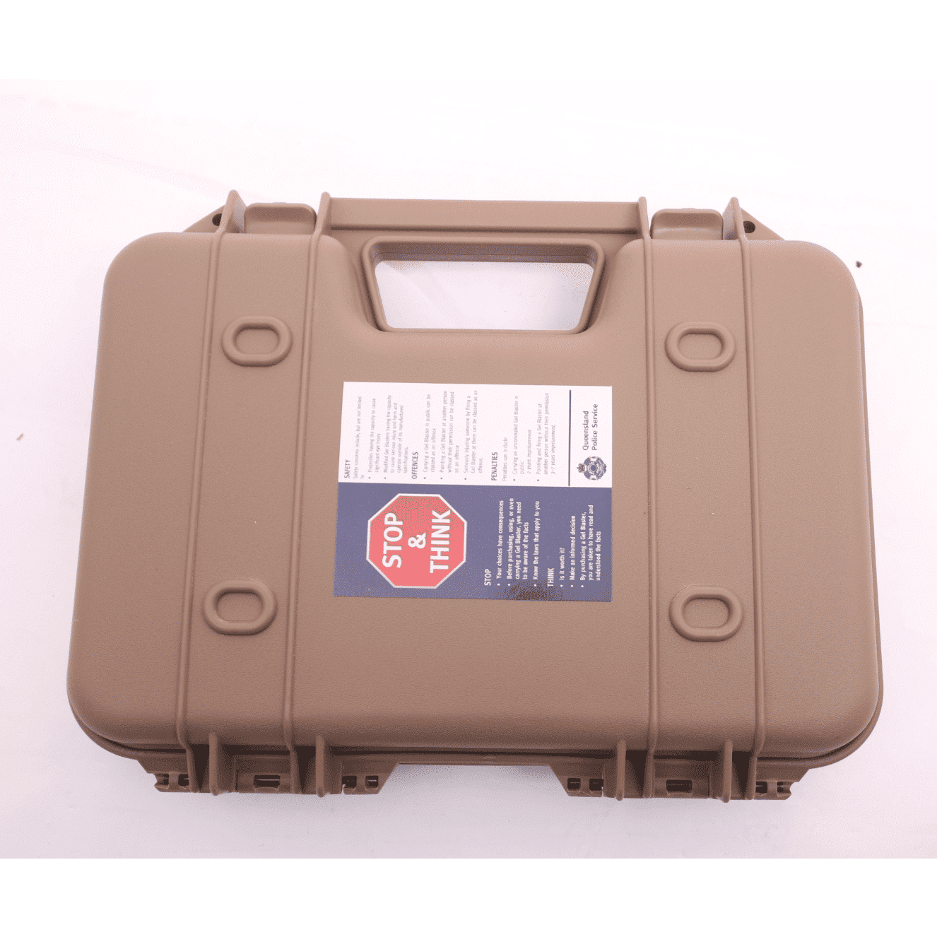 GOLDEN EAGLE 3304T 2011 GEL BLASTER GREEN GAS OR CO2 POWERED Hi-Capa 5.1 VERSION GAS BLOWBACK Colour: Tan