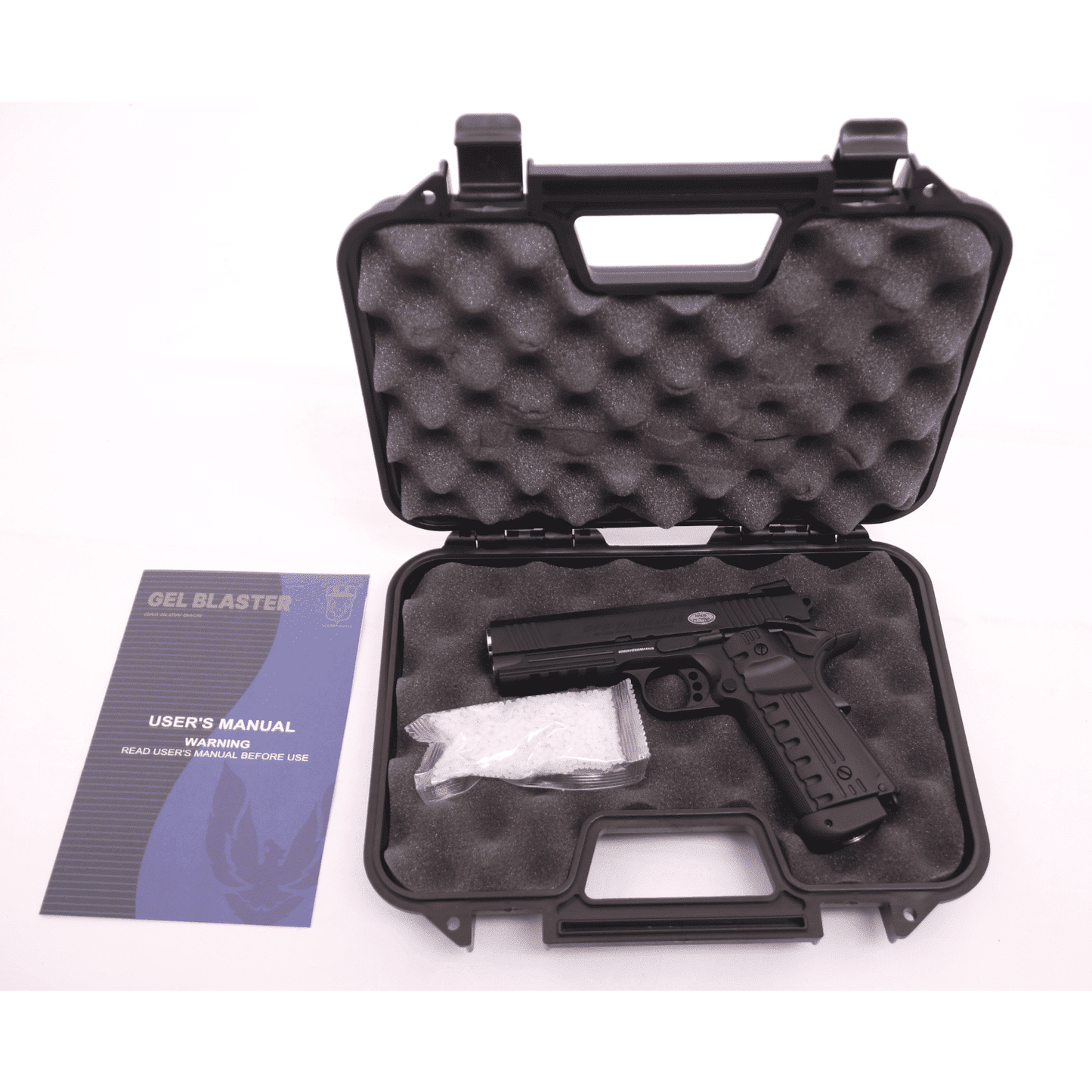 GOLDEN EAGLE 3322 OPS Tactical .45 Full Metal Gel Blaster GAS/CO2 POWERED Hi-Capa 4.3 VERSION GAS BLOWBACK