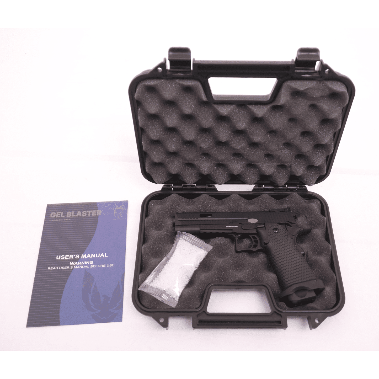 GOLDEN EAGLE 3331 Hi-Capa 5.1 GEL BLASTER GREEN GAS POWERED BLOWBACK CUSTOM G31 NEW GEN