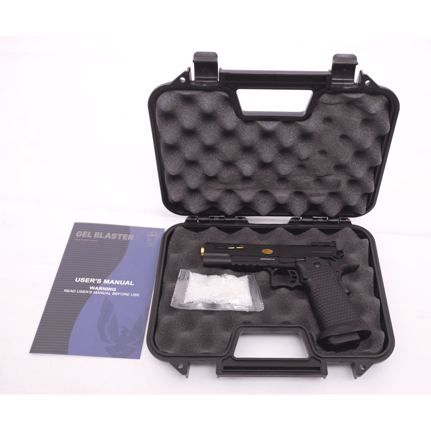 GOLDEN EAGLE 3332 Hi-Capa 5.1 GEL BLASTER GAS/CO2 POWERED BLOWBACK CUSTOM G32 NEW GEN