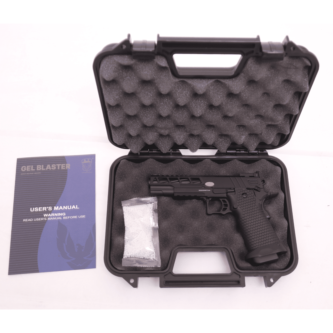 GOLDEN EAGLE 3341 Hi-Capa 5.1 GEL BLASTER GREEN GAS POWERED BLOWBACK CUSTOM NEW GEN