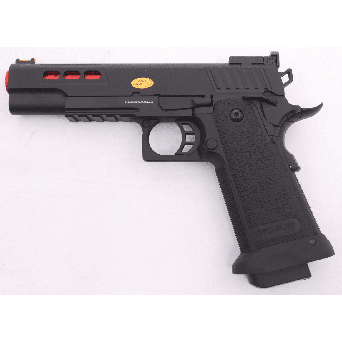 GOLDEN EAGLE 3342 Hi-Capa 5.1 GEL BLASTER GAS/CO2 POWERED BLOWBACK CUSTOM G42 NEW GEN