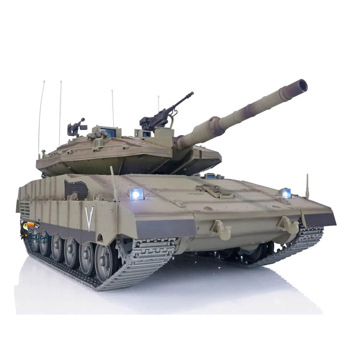 Heng Long New Arrival RC Tank 1/16 TK7.0 3958 -1 IDF Merkava MK IV PRO Edition Metal Gearbox Sprockets Tracks Idlers Road Wheels