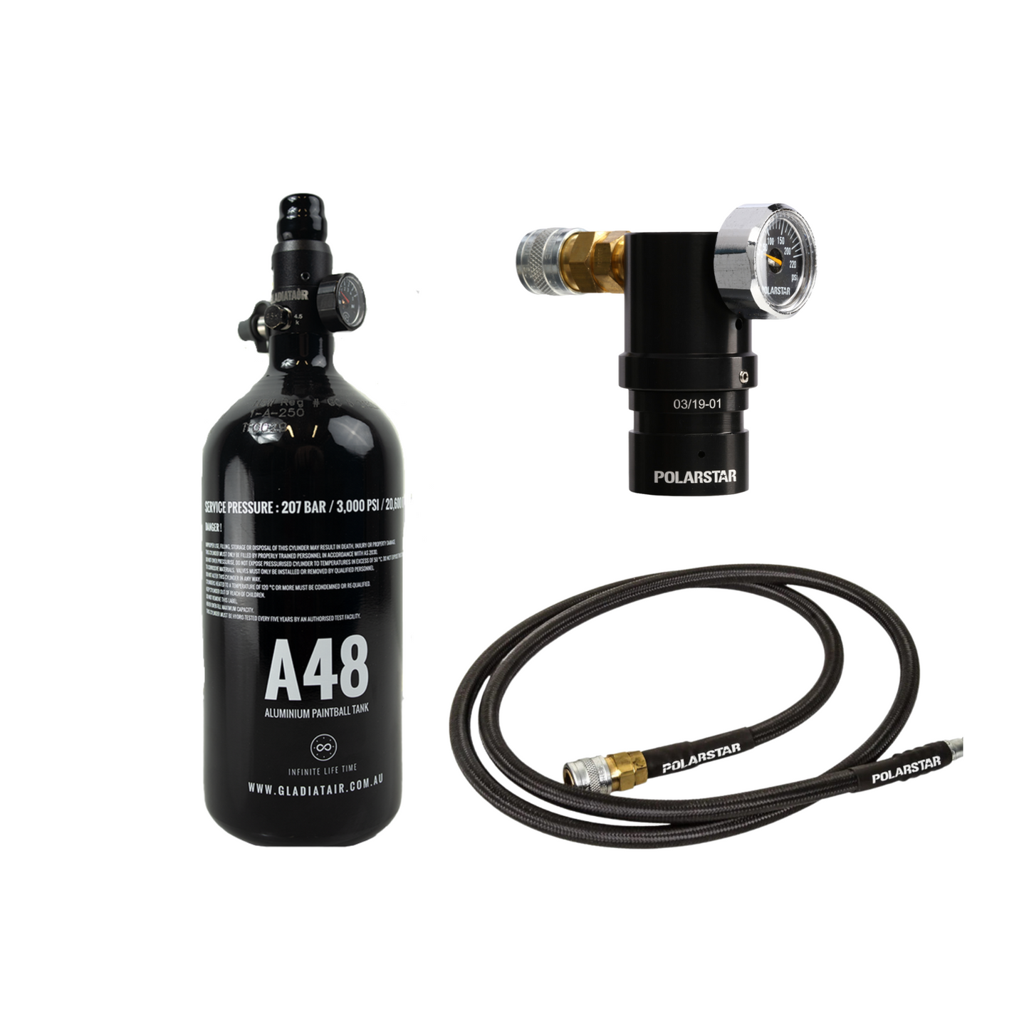"HPA Stoner" CGB Custom HPA - Gel Blaster (Metal)