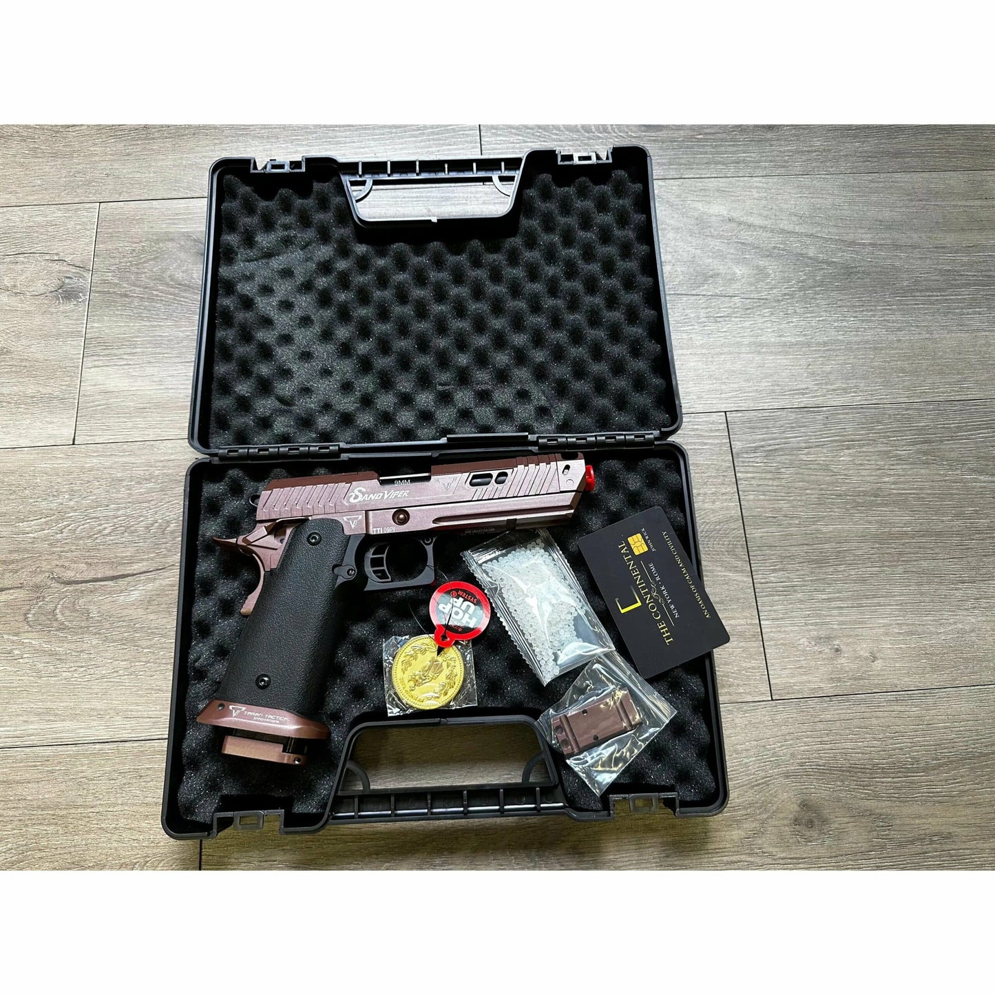 DOUBLE BELL 304 TTI JW4 SAND VIPER Hi Capa Gel Blaster Colour: Tan