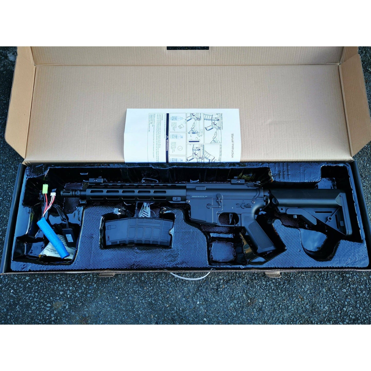 Well M4 Metal MRT Gel Blaster