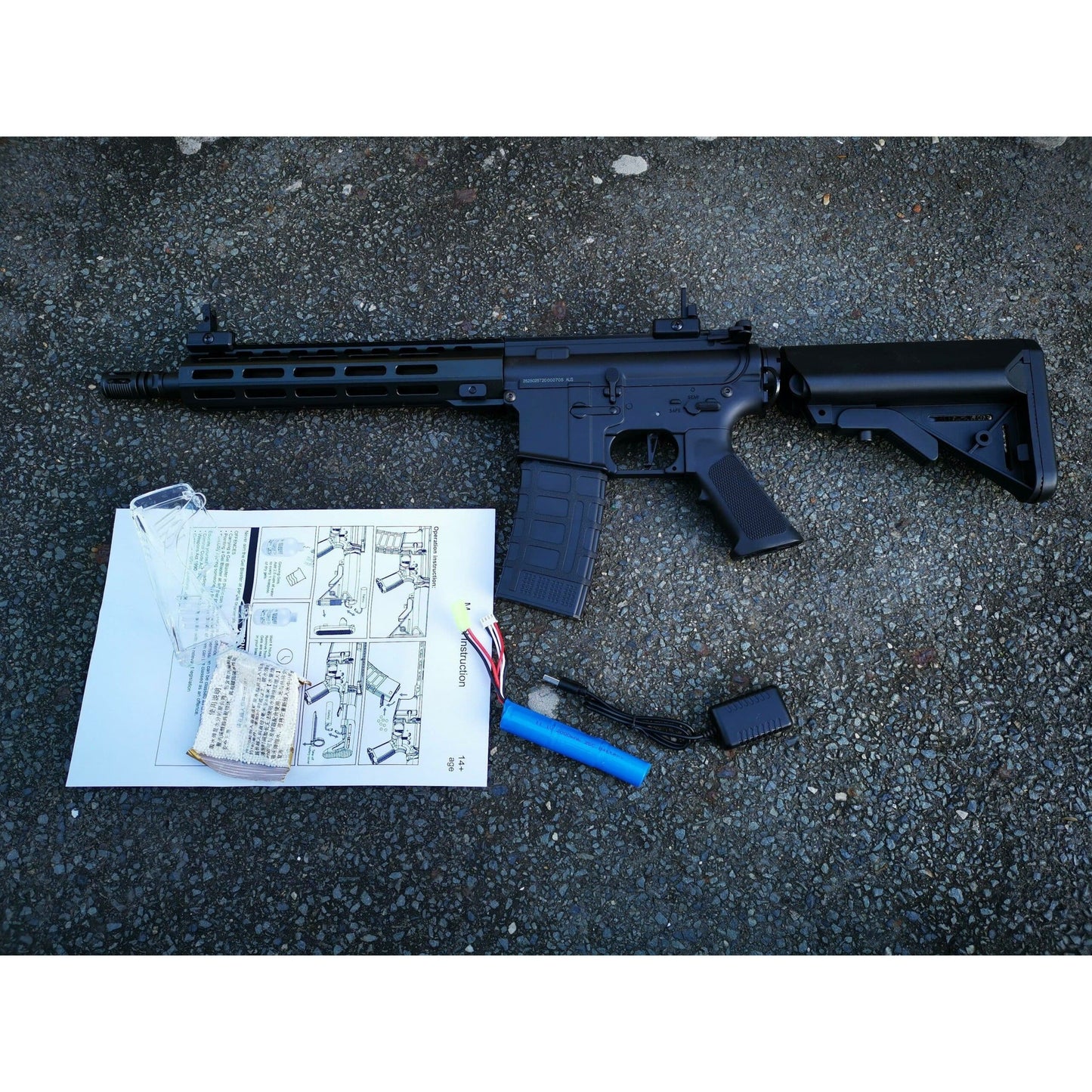 Well M4 Metal MRT Gel Blaster