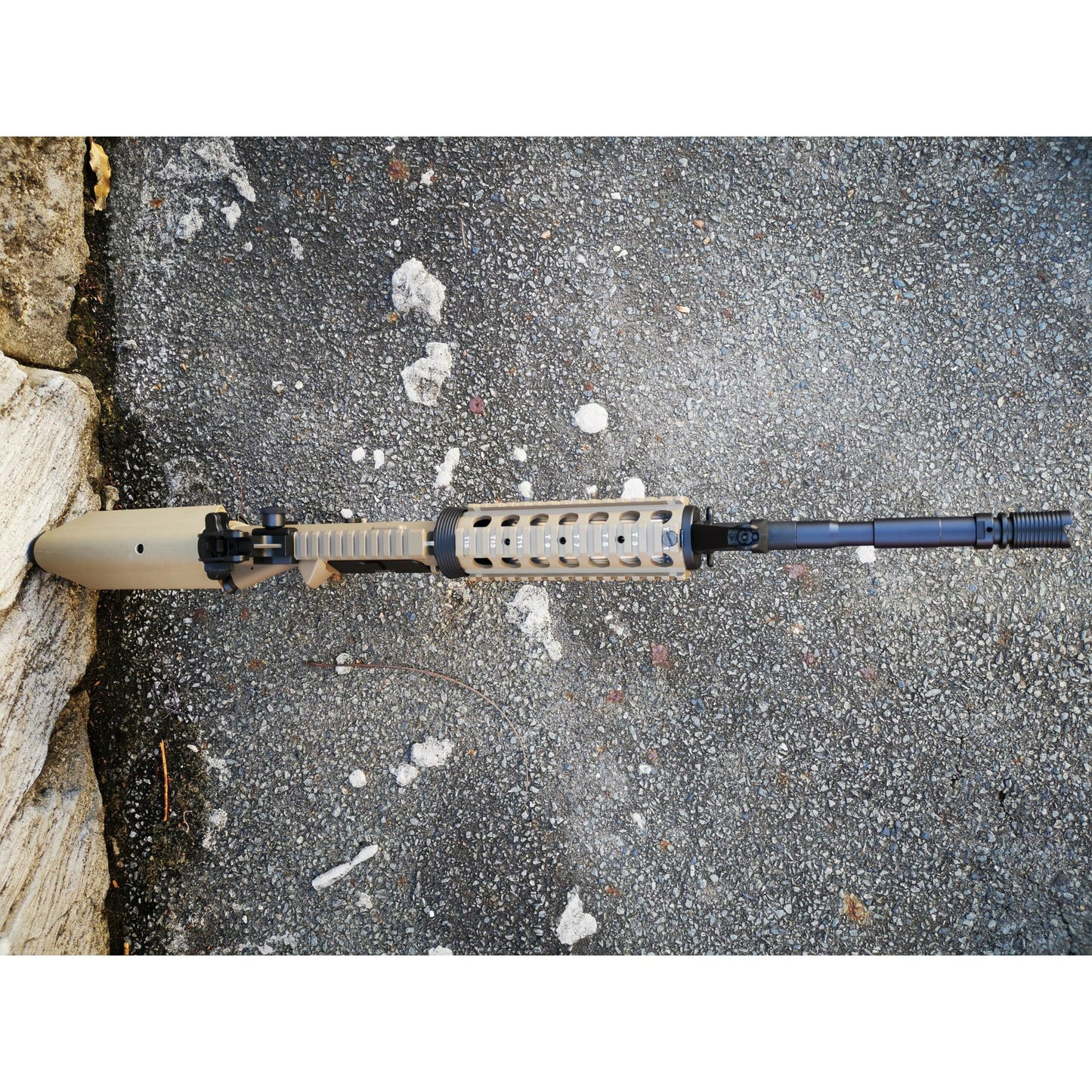 CYMA M4 CQB-R SOPMOD LiPo Ready Metal Gel Blaster AEG Package: Tan