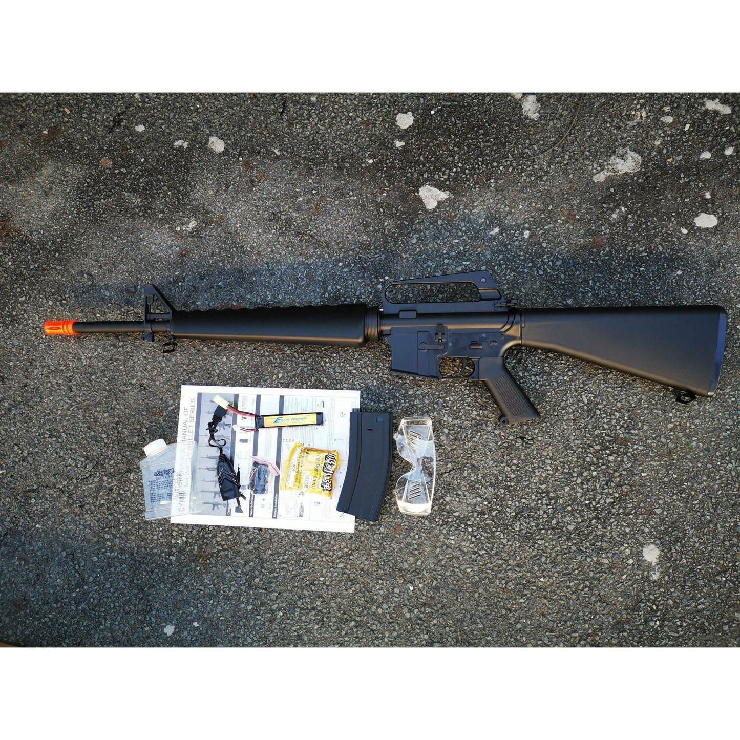 CYMA Sport M16A1 / M16 Vietnam Style Metal Gel blaster AEG