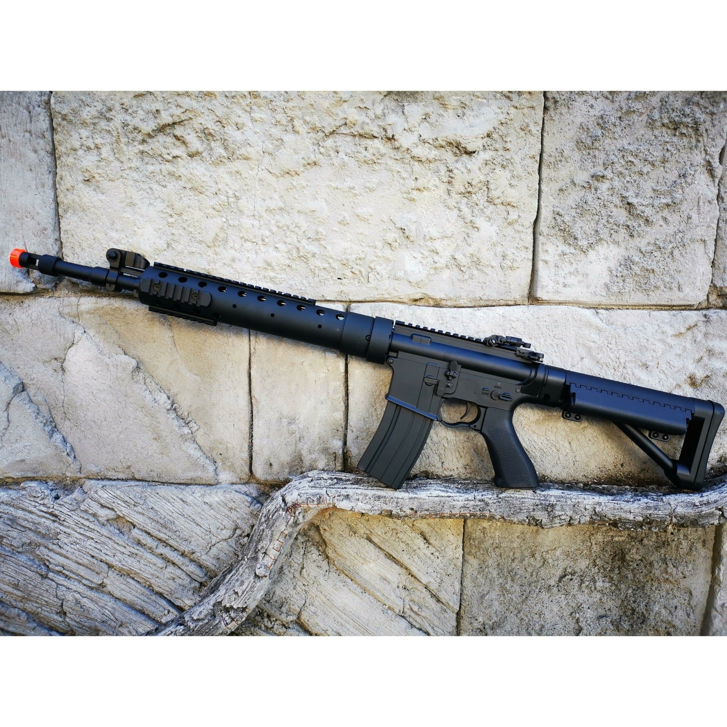 CYMA Sport Full Metal MK12 SPR MOD.0 Gel Blaster w/ Lipo Ready Metal Gearbox