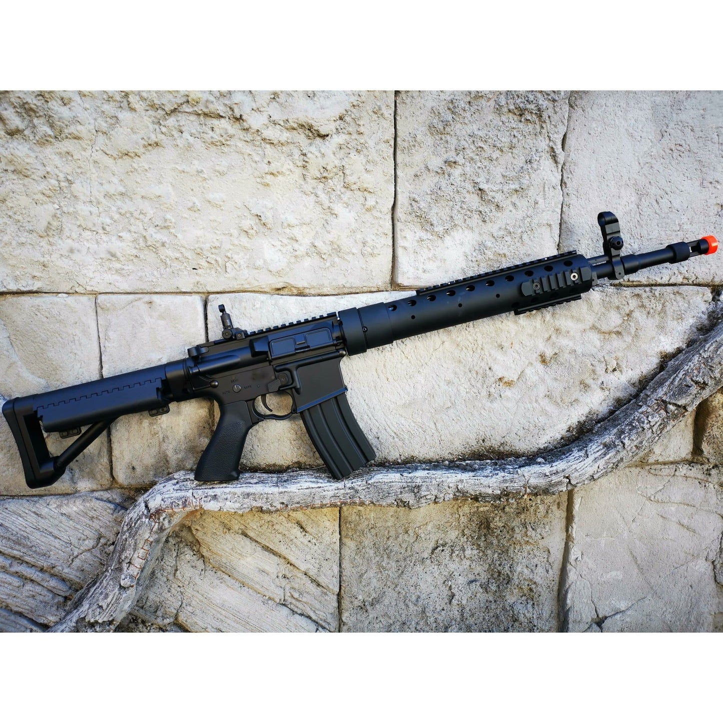 CYMA Sport Full Metal MK12 SPR MOD.0 Gel Blaster w/ Lipo Ready Metal Gearbox