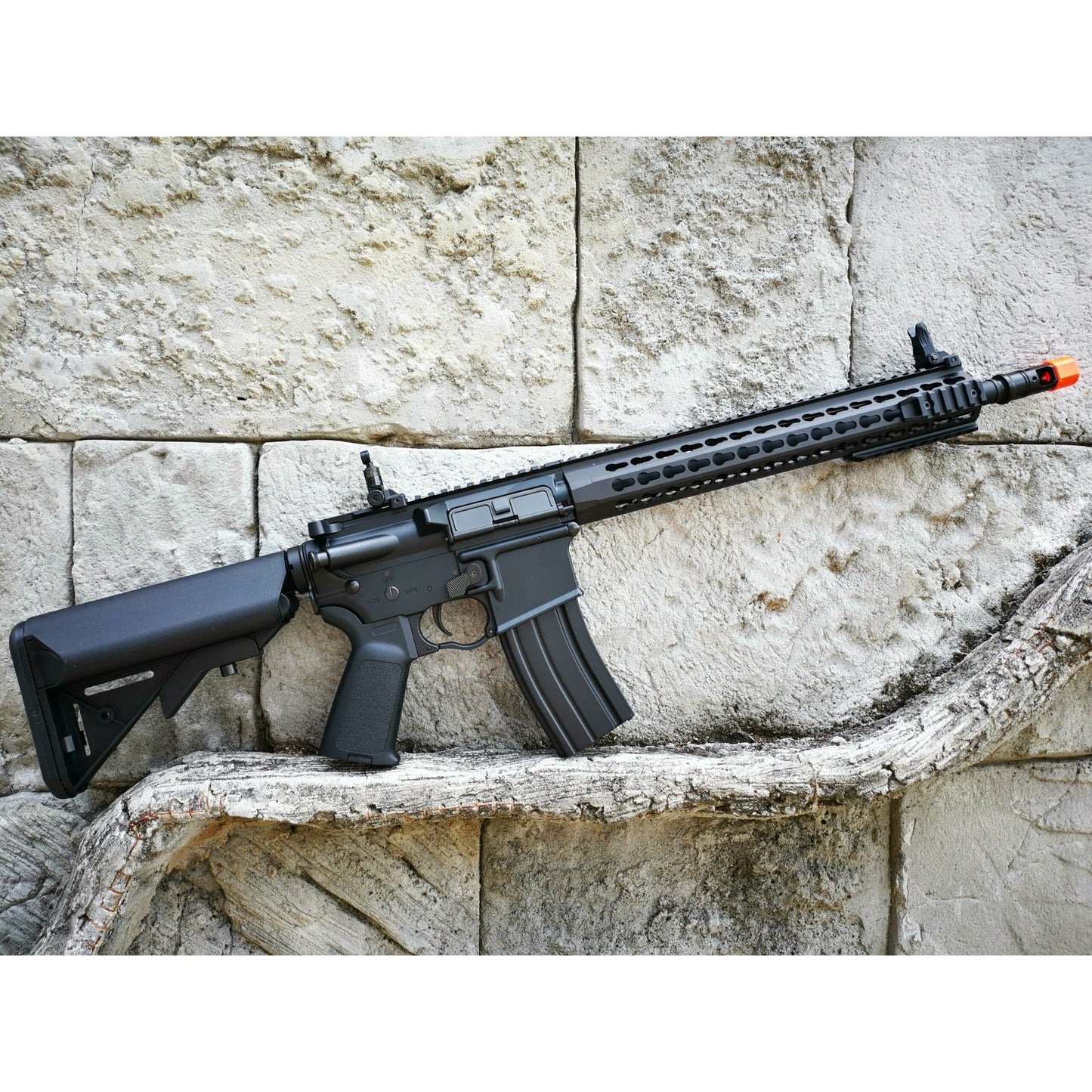 JOHN WICK STYLE CYMA Sport AR-15 Full Metal Gel Blaster AEG w/ Lipo Ready GearboxSame as the item box Package
