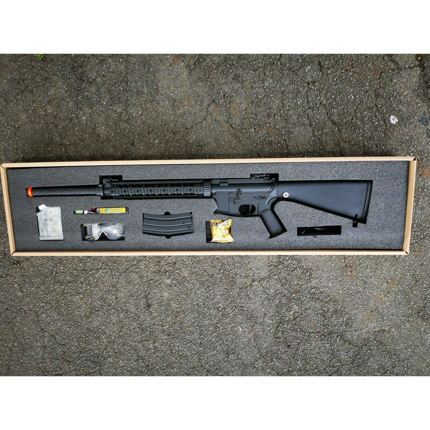 CYMA Platinum SR-25 M110 MK.11 Mod.0 Gel Blaster w/ Lipo Ready Metal Gearbox