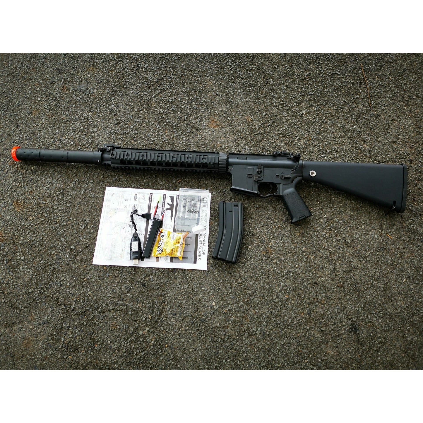 CYMA Platinum SR-25 M110 MK.11 Mod.0 Gel Blaster w/ Lipo Ready Metal Gearbox