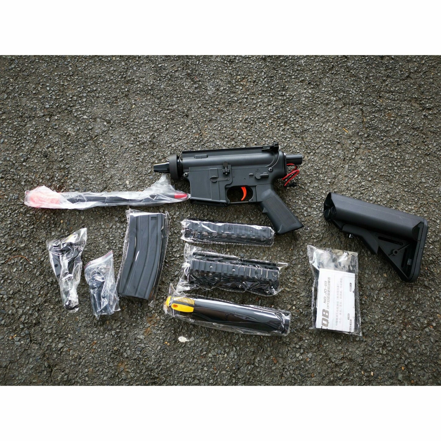 CYMA JD 013 M4 CQB KIT VERSIONG Gel Blaster AEG Color: Black