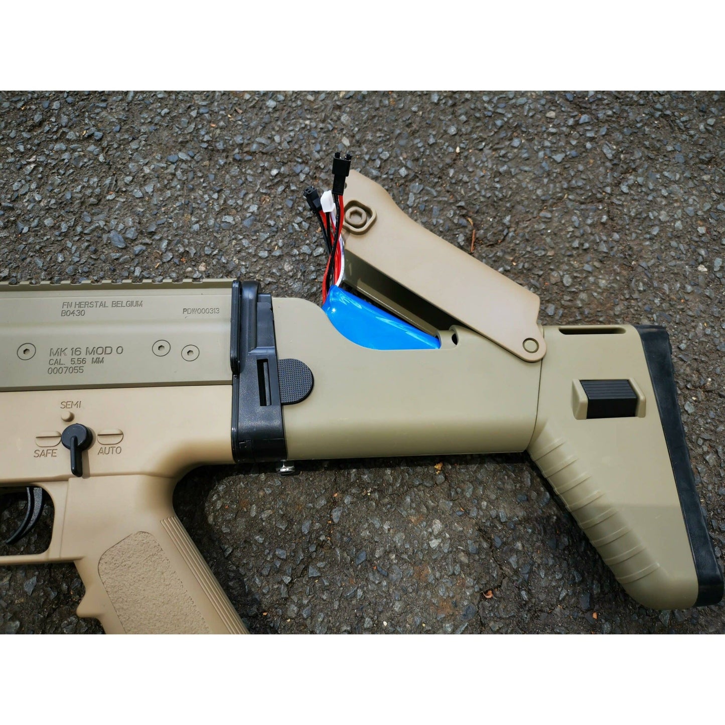Jinming Gen8 SCAR V2 Gel Blaster with Upgraded Nylon Gearbox