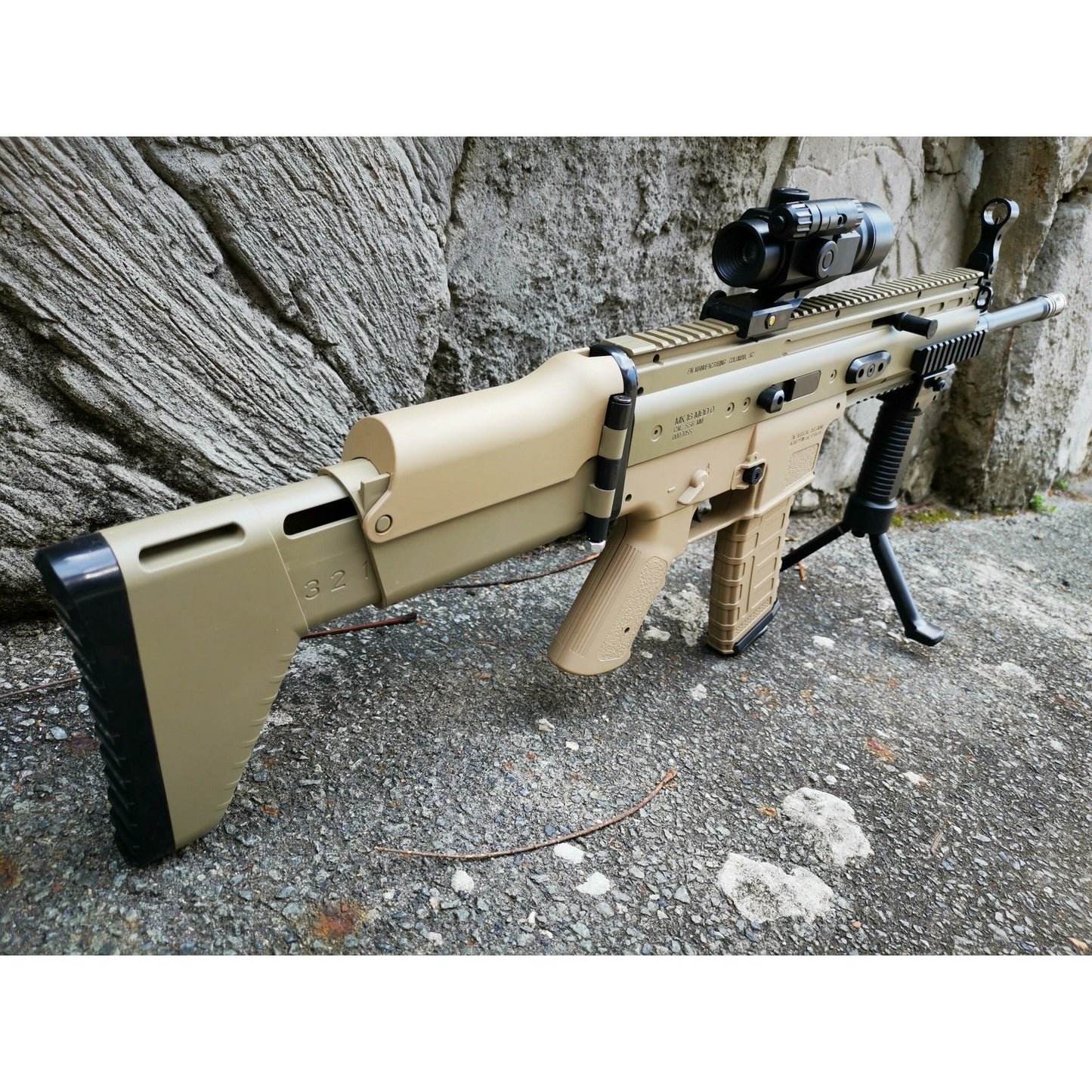 Jinming Gen8 SCAR V2 Gel Blaster with Upgraded Nylon Gearbox
