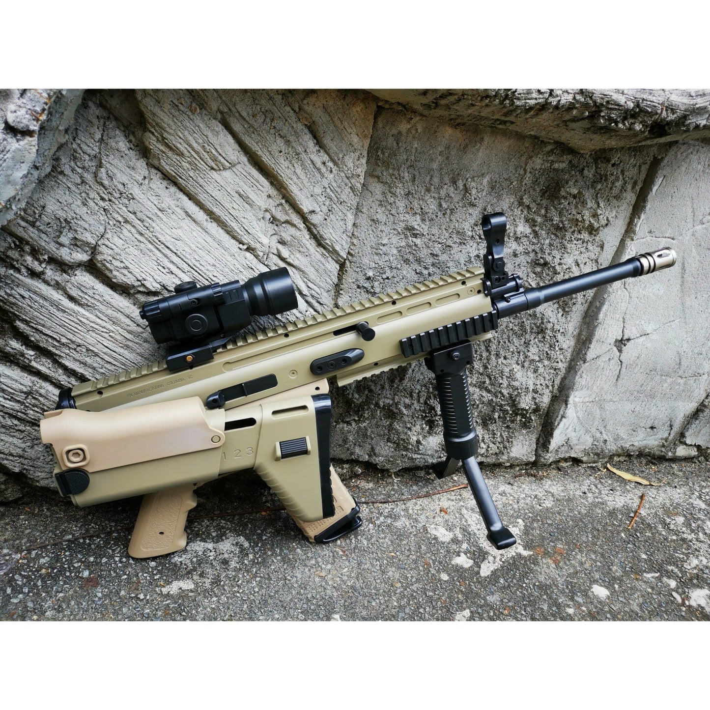 Jinming Gen8 SCAR V2 Gel Blaster with Upgraded Nylon Gearbox
