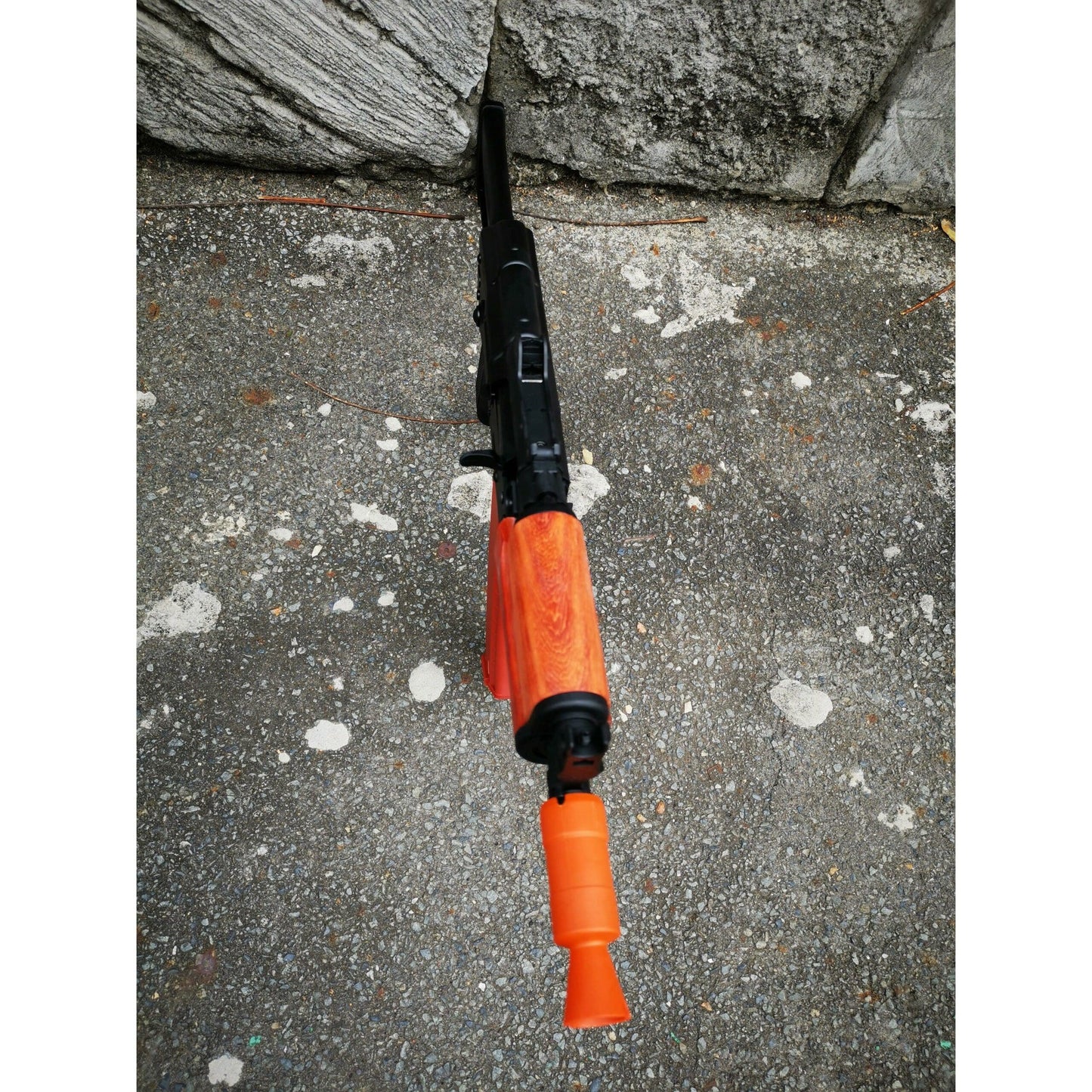 JINMING AK 74U J12 Nylon Gel Blaster With Real Wood Handguard