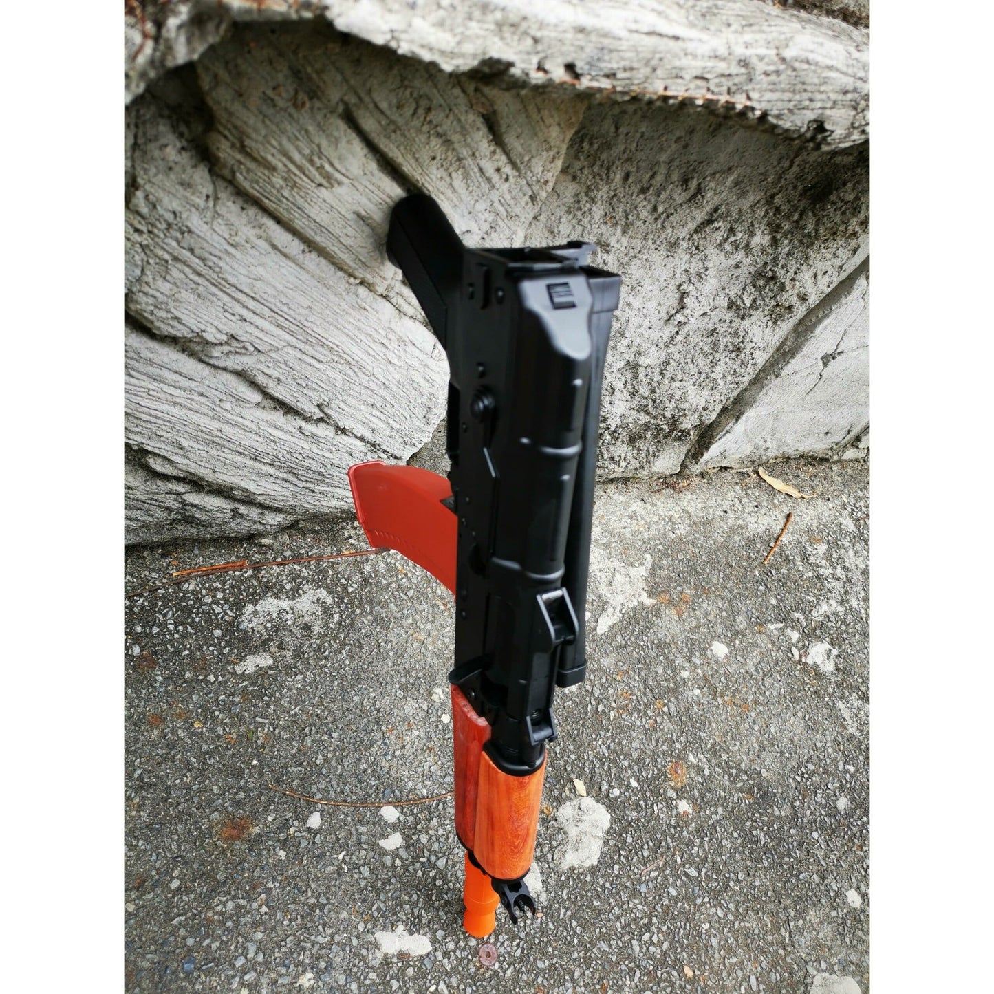 JINMING AK 74U J12 Nylon Gel Blaster With Real Wood Handguard