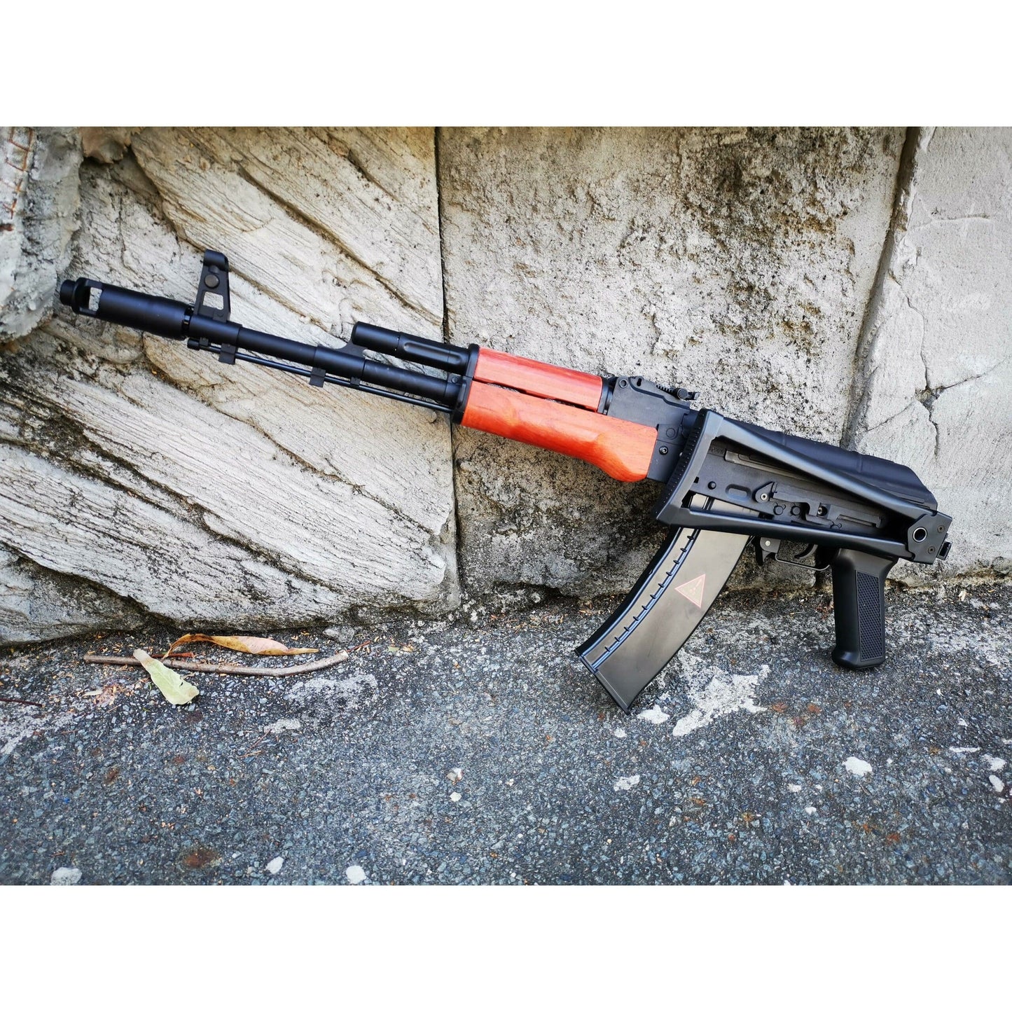 STS AK74M GEL BLASTER WITH REAL WOOD HANDGUARD