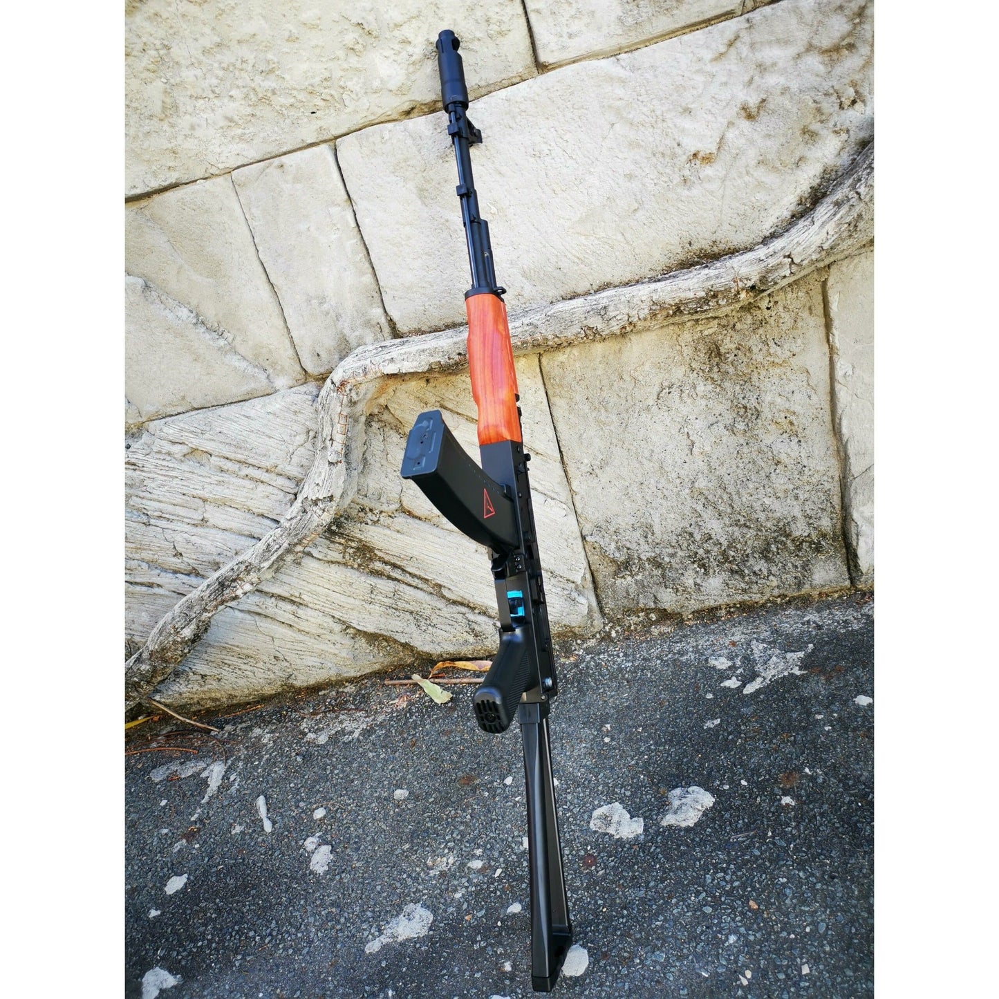 STS AK74M GEL BLASTER WITH REAL WOOD HANDGUARD