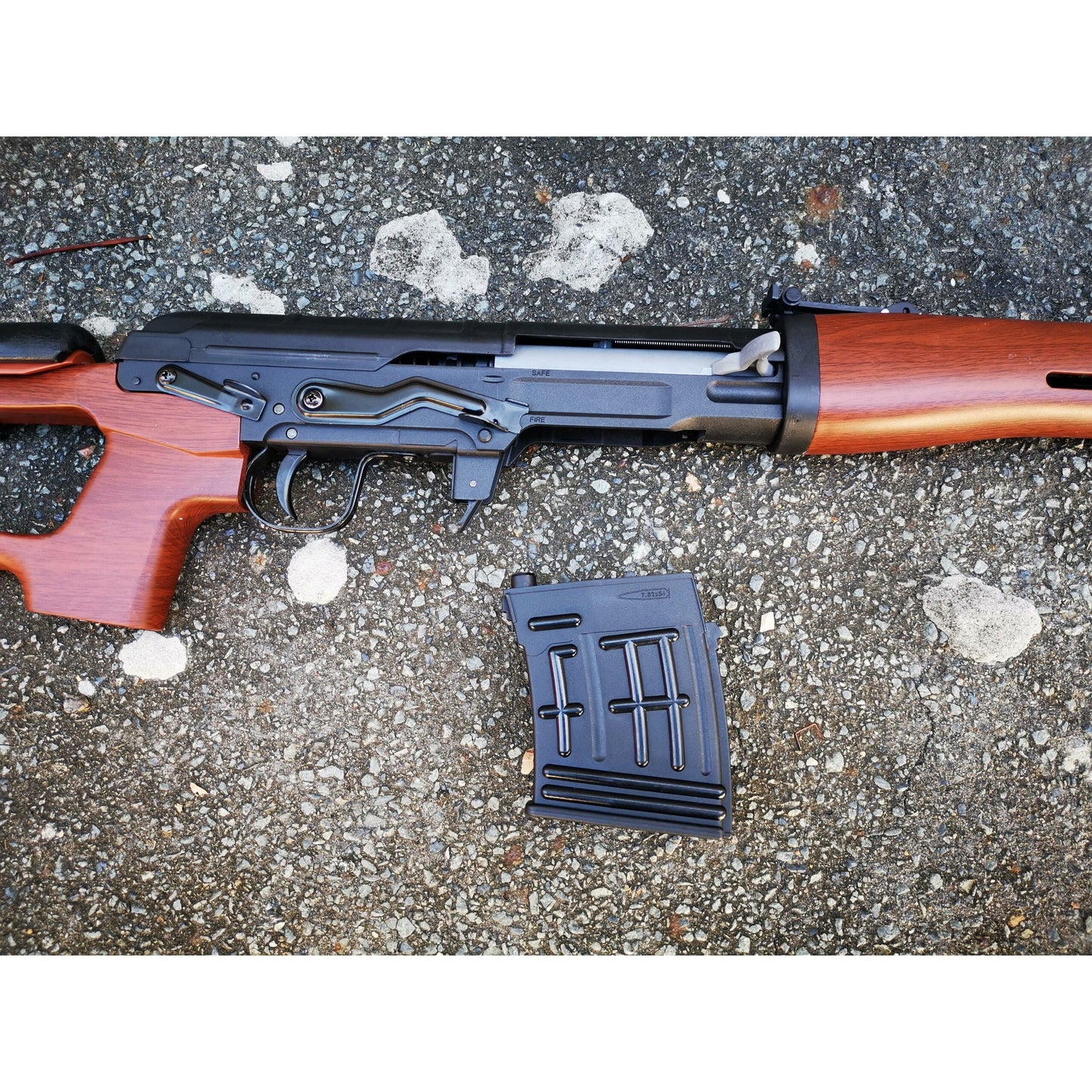 Russian SVD Gel Blaster Spring Powed Adult Size 100% QLD Stock