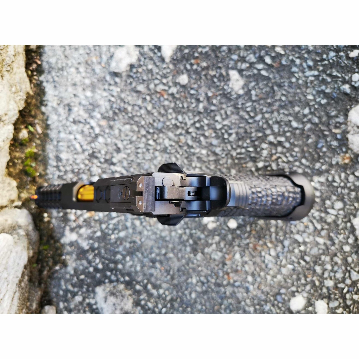 GOLDEN EAGLE 3399 FULL METAL CNC HEX CUT 2011 GEL BLASTER GREEN GAS POWERED Hi-Capa 5.1 VERSION GAS BLOW BACK
