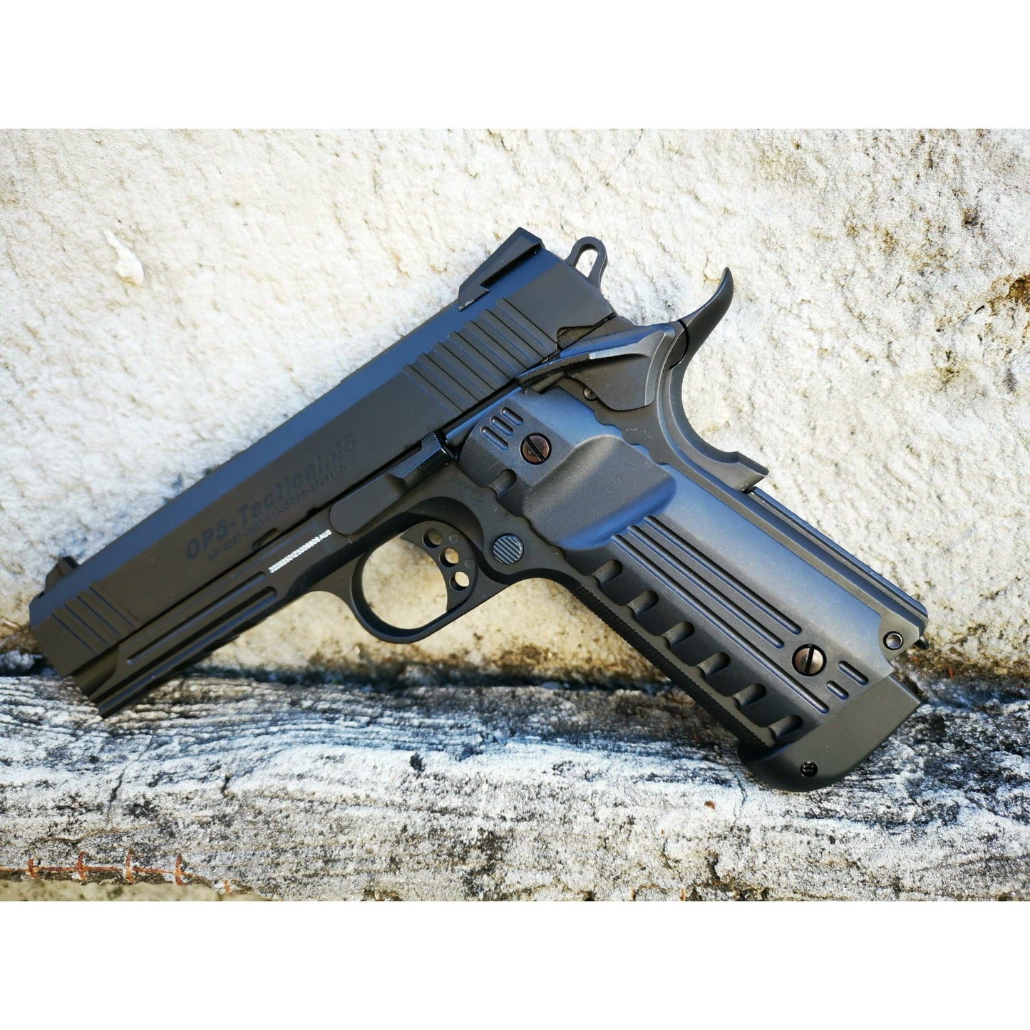 GOLDEN EAGLE 3322 OPS Tactical .45 Full Metal Gel Blaster GAS/CO2 POWERED Hi-Capa 4.3 VERSION GAS BLOWBACK