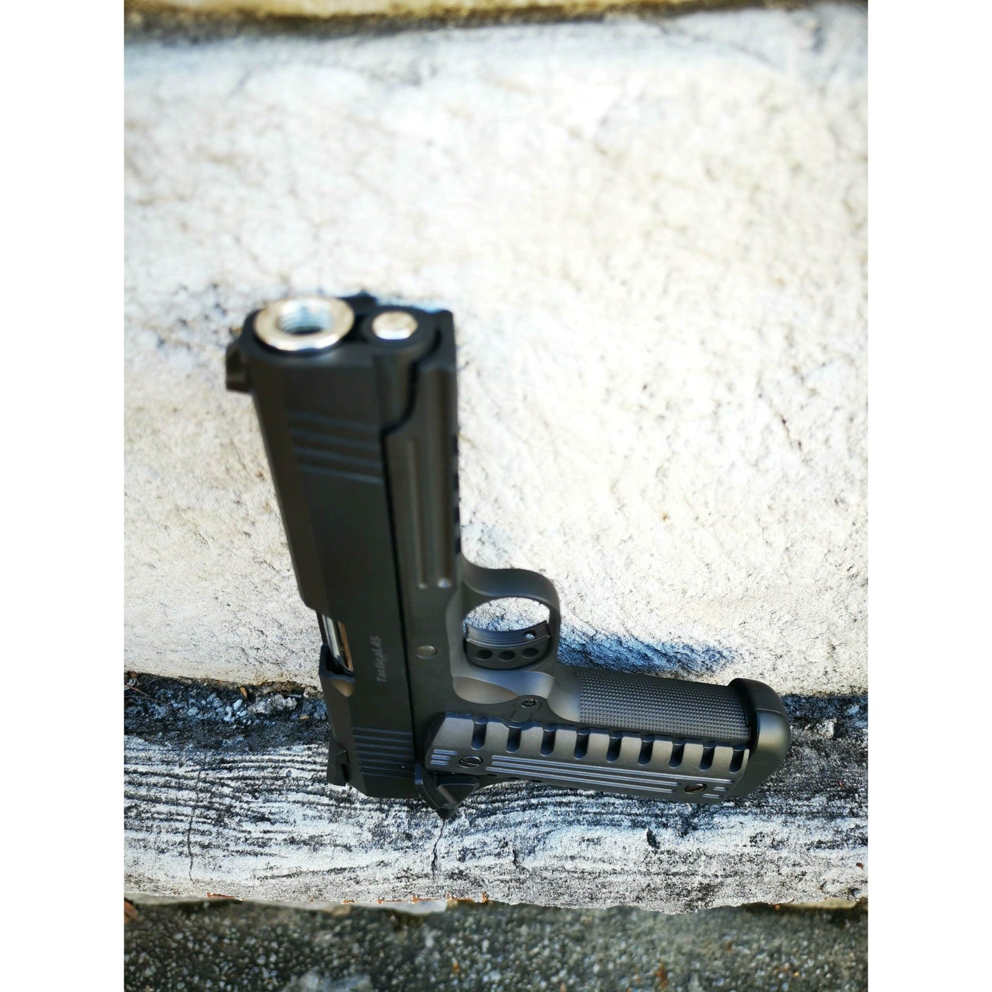 GOLDEN EAGLE 3322 OPS Tactical .45 Full Metal Gel Blaster GAS/CO2 POWERED Hi-Capa 4.3 VERSION GAS BLOWBACK