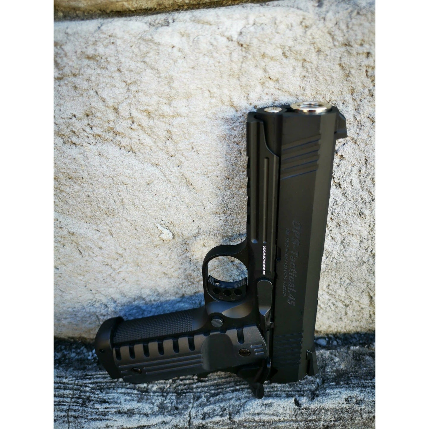 GOLDEN EAGLE 3322 OPS Tactical .45 Full Metal Gel Blaster GAS/CO2 POWERED Hi-Capa 4.3 VERSION GAS BLOWBACK