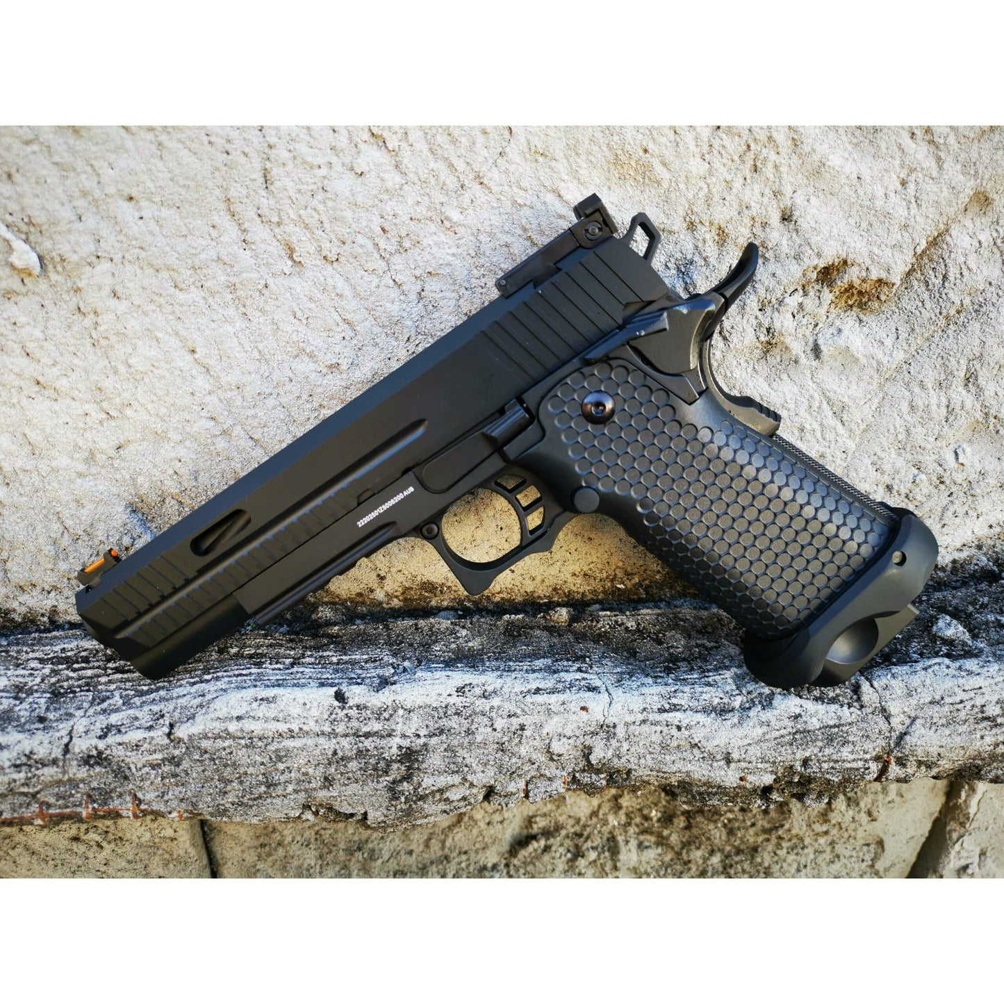 GOLDEN EAGLE 3331 Hi-Capa 5.1 GEL BLASTER GREEN GAS POWERED BLOWBACK CUSTOM G31 NEW GEN