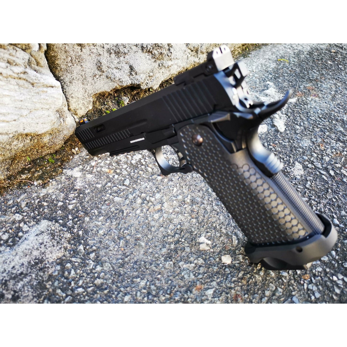 GOLDEN EAGLE 3331 Hi-Capa 5.1 GEL BLASTER GREEN GAS POWERED BLOWBACK CUSTOM G31 NEW GEN