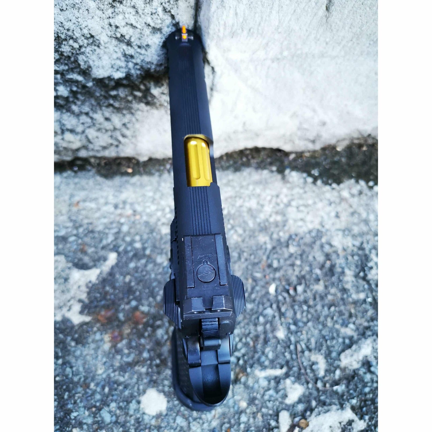 Golden Eagle 3335 Full Metal CNC GMX Gel Blaster GREEN GAS/CO2 POWERED Hi-Capa 5.1 VERSION GAS BLOWBACK