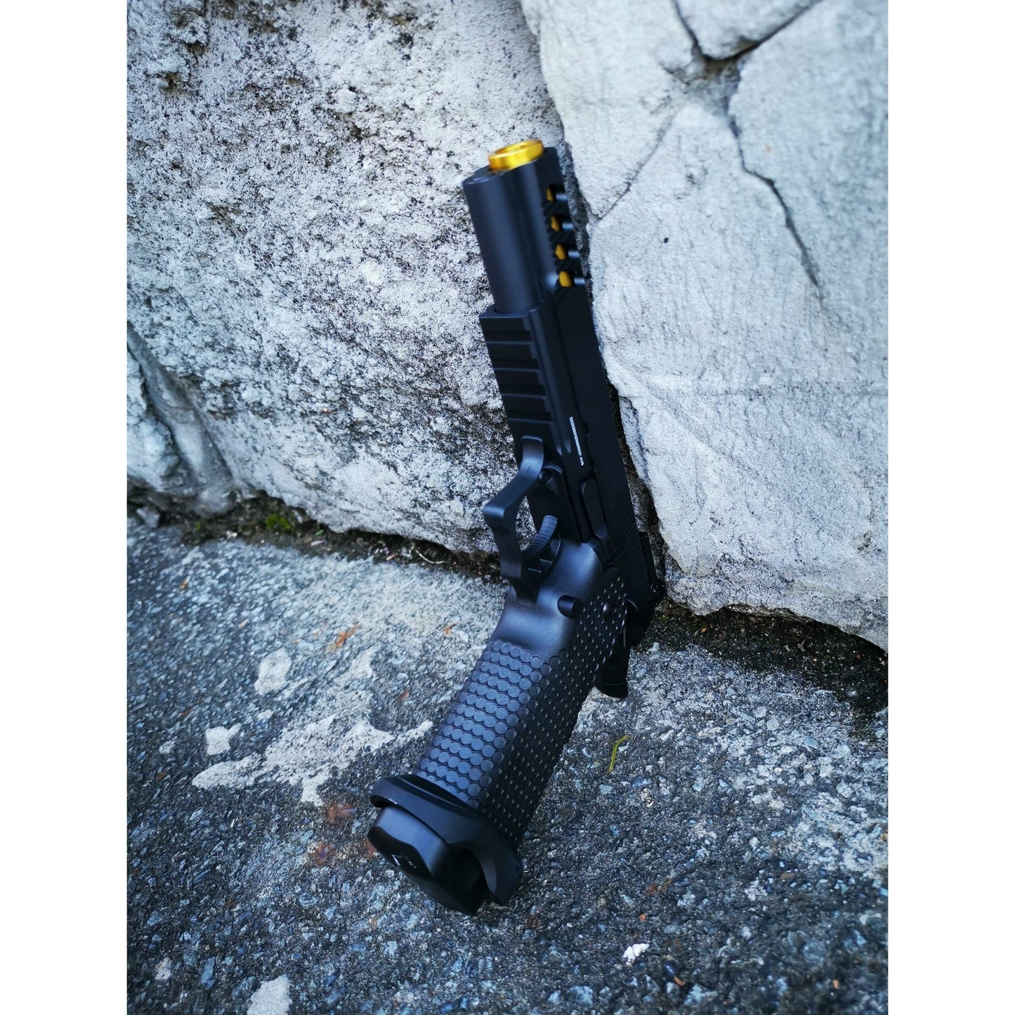 Golden Eagle 3335 Full Metal CNC GMX Gel Blaster GREEN GAS/CO2 POWERED Hi-Capa 5.1 VERSION GAS BLOWBACK