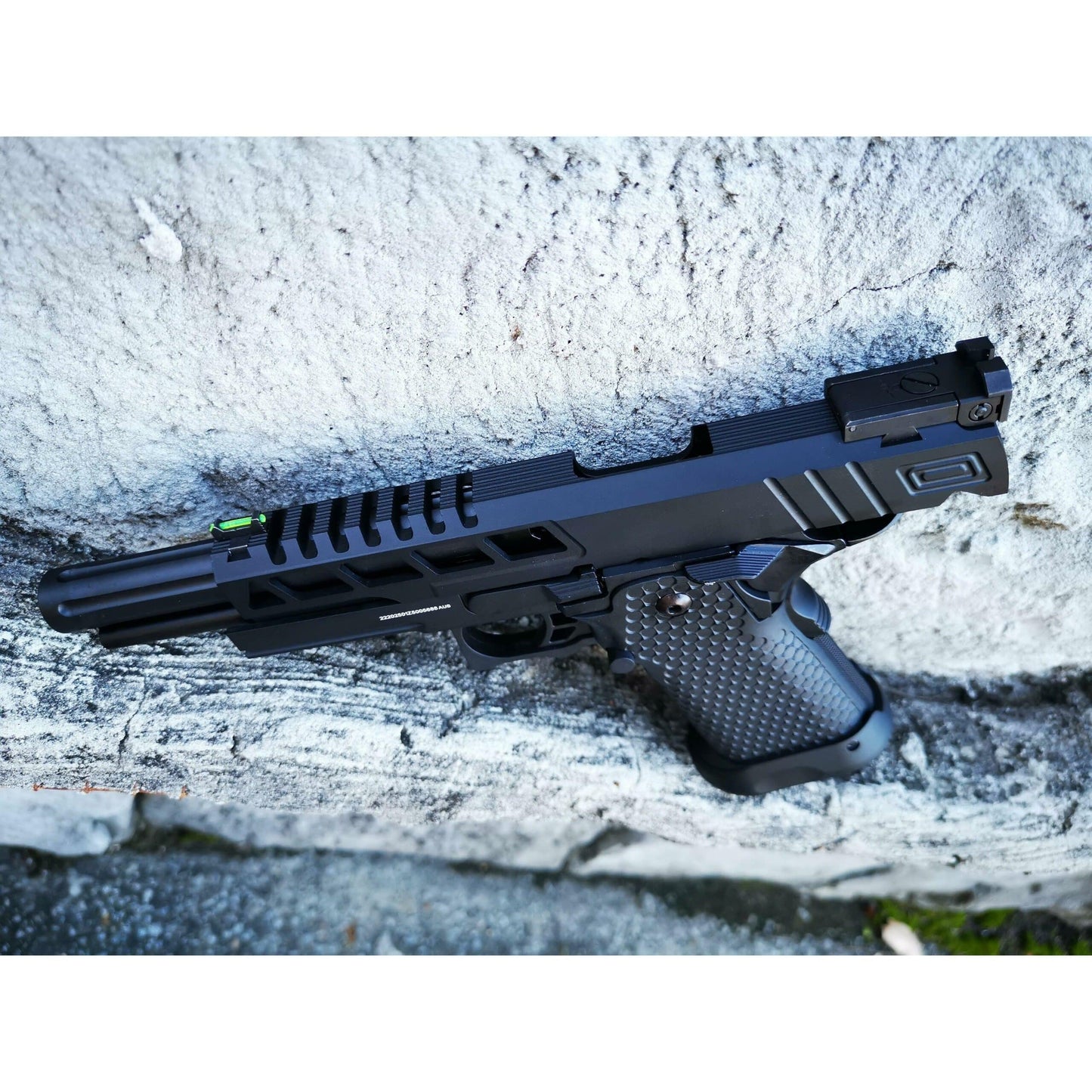 GOLDEN EAGLE 3341 Hi-Capa 5.1 GEL BLASTER GREEN GAS POWERED BLOWBACK CUSTOM NEW GEN