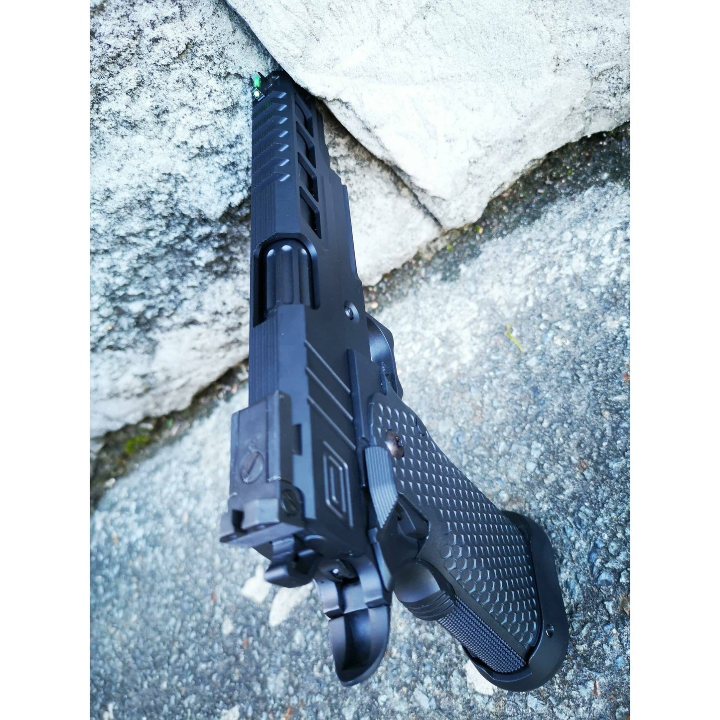 GOLDEN EAGLE 3341 Hi-Capa 5.1 GEL BLASTER GREEN GAS POWERED BLOWBACK CUSTOM NEW GEN